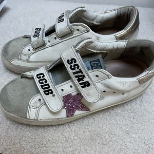 Golden goose Velcro size 30 shoes